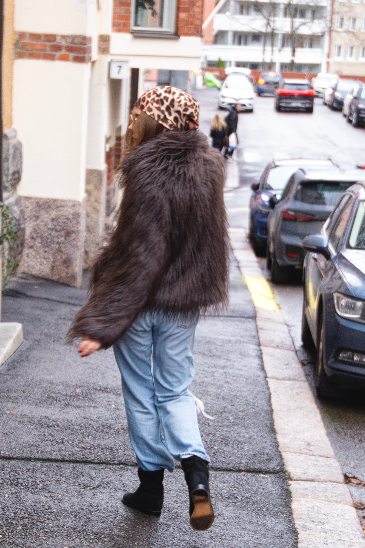 Faux Fur Coat Tensione In