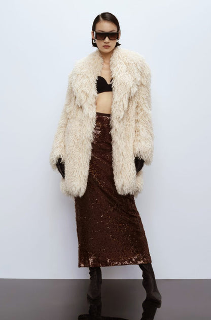 Faux Fur Coat Imperial (oversize)