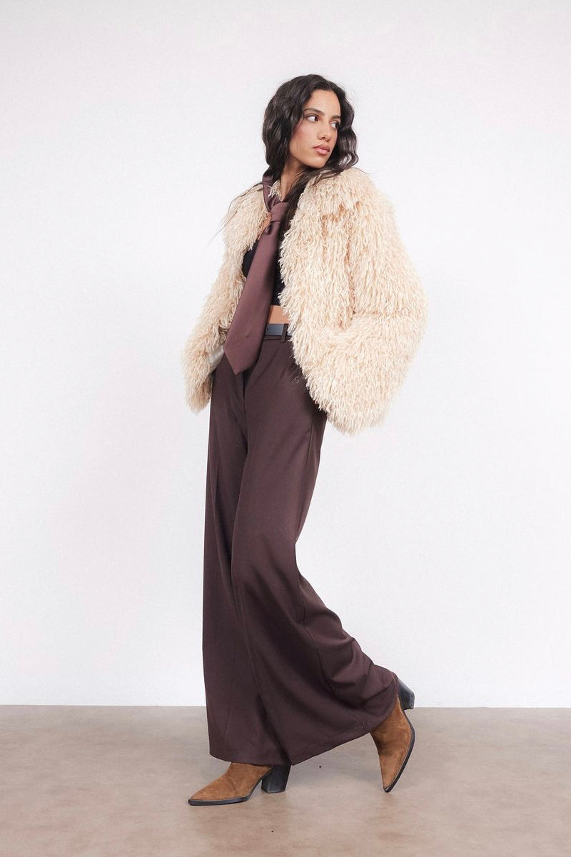 Faux Fur Coat Motel