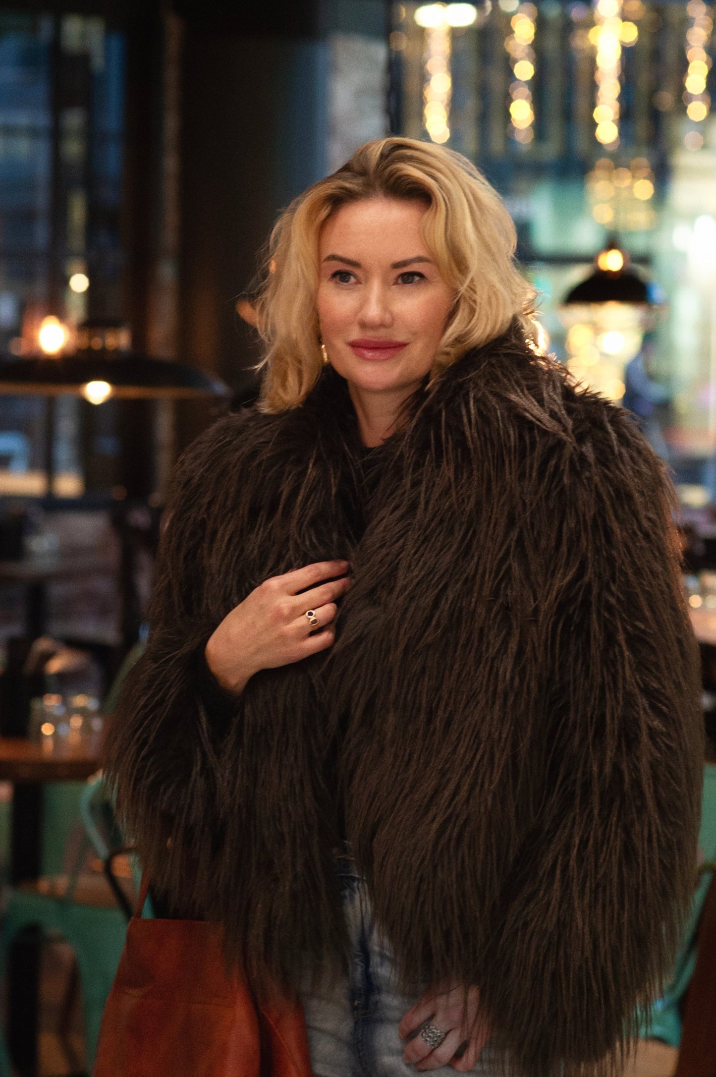 Faux Fur Coat Tensione In