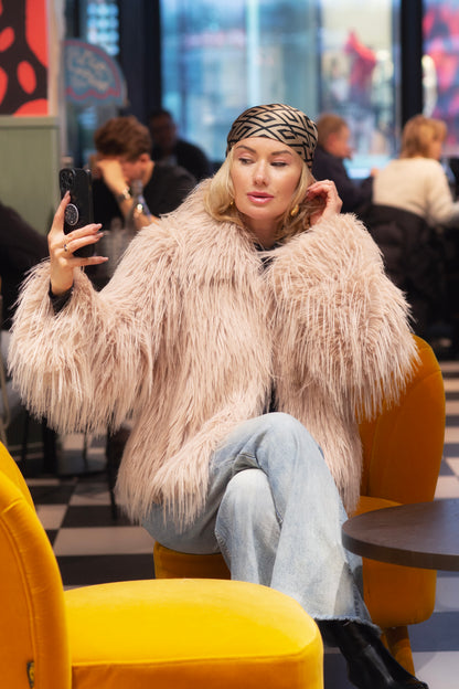 Faux Fur Coat Tensione In